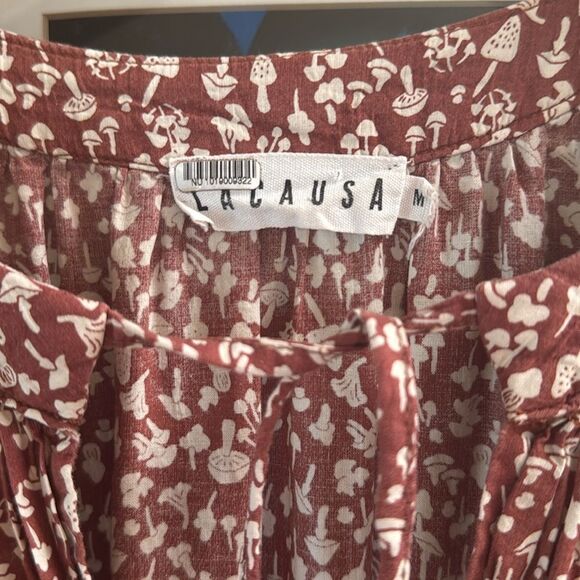 LACAUSA Dana midi Dress Medium - Picture 4 of 6